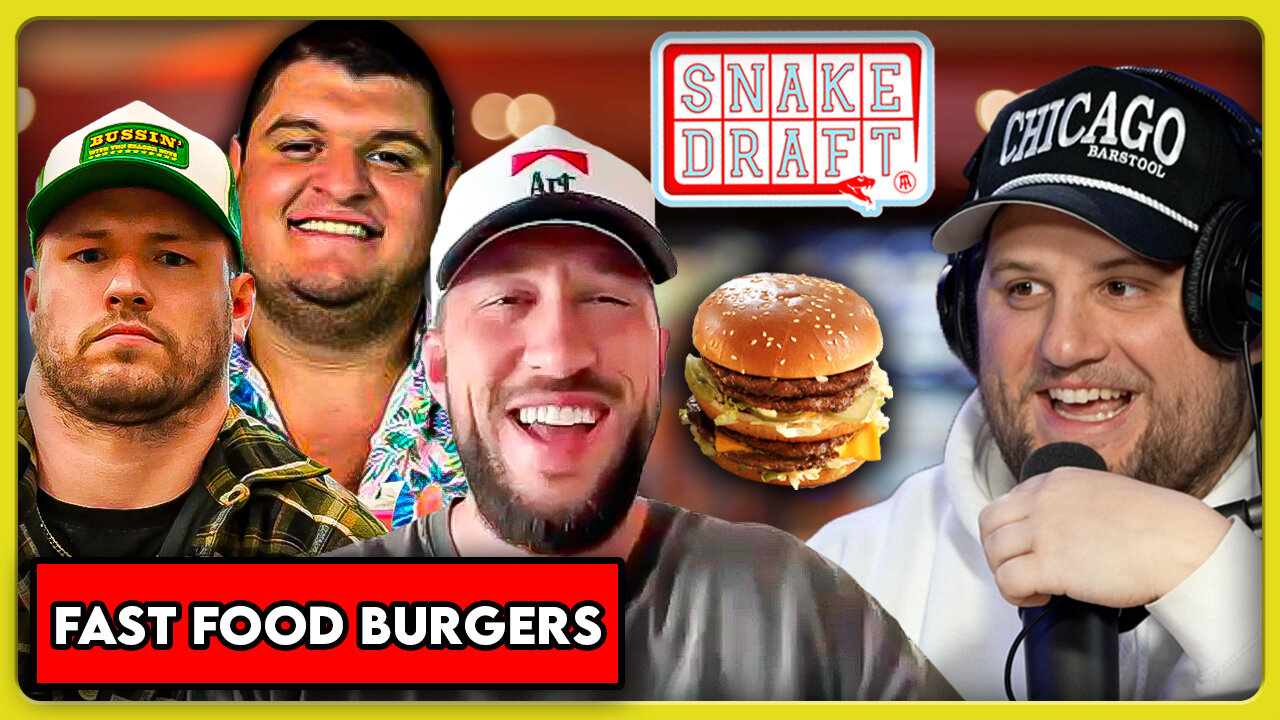 Ranking The Best Fast Food Burgers of All Time (Ft. Mike Majlak, Will ...