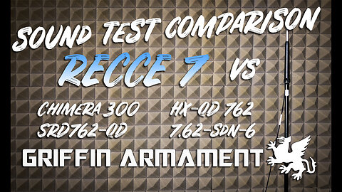 RECCE 7™ Suppressor Sound Test Comparison