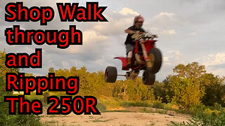 Ripping the ATC250R and Shop Walk Trhough