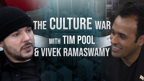 Vivek on TimCast: Competing With Trump, Ending Wokeness, the Culture War.