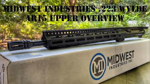 Midwest Industries Nitride Lightweight 16inch Upper Receiver Group, MI-CRM14 M-LOK