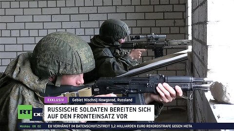 RT DE-Exklusiv: Russische Soldaten bereiten sich auf den Fronteinsatz vor