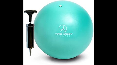 ProBody Pilates Ball Exercise Ball Yoga Ball, Multiple Sizes Stability Ball Chair, Gym Grade Bi...