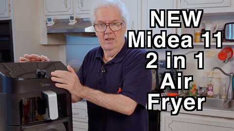 New Release Midea 11 Dual Drawer Air Fryer