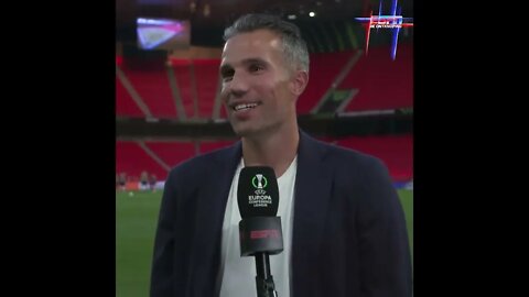 Robin van Persie ziet de finale van Feyenoord met vertrouwen tegemoet "Ik heb een goed gevoel"