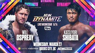 Will Ospreay vs. Katsuyori Shibata: Dragon Blade Finish! | AEW Dynamite Review #shorts