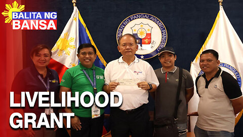 Kooperatiba ng mga mangingisda sa Davao, tumanggap ng P150-K livelihood grant mula sa OVP