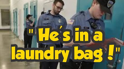 In A Prison Laundry Bag During Count Time