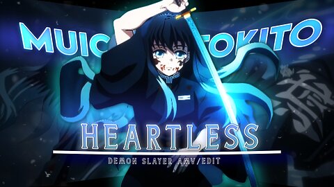 Heartless 💤 - Muichiro Tokito - Demon Slayer Ep 9 [AMV/Edit] - Alightmotion 6ft3 Preset!! + Clips
