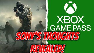 Sony's Comments On Call Of Duty And Game Pass Are Quite Something - My Thoughts