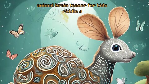 animal brain teaser for kids riddle 4 #brainteasers #riddles #children #shorts