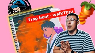 How I make Trap Beats | in Fl Studio 21 Beta | Tutorial