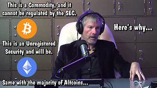 Billionaire Michael Saylor Explains The Difference Between Bitcoin & Ethereum 🪙🤷‍♂️🪙