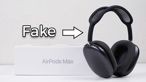 Convincing AirPods Max Scam Sweeping The Internet.