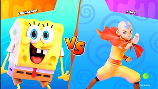 BOB ESPONJA VS AANG - ALL STAR BRAWL