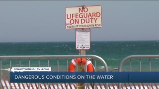 Coast Guard warns of potentially hazardous conditions on Lake Michigan