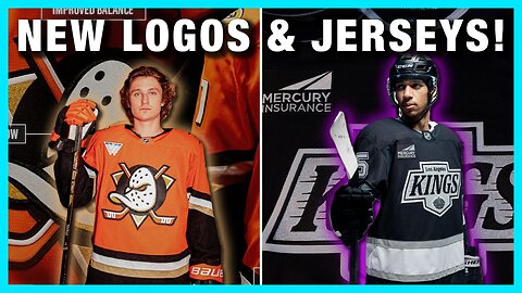 Reacting to New KINGS & DUCKS Fanatics Jerseys!