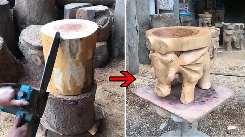 Woodworking carving luxury item, Chair, Fish, ... DIY 2020
