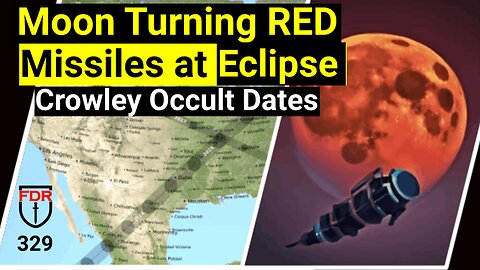 End of Days Sign - Moon Turning Red | False Flag: Occult Holy Days April 8th - 10th