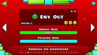 Geometry Dash - Dry Out All Coins!