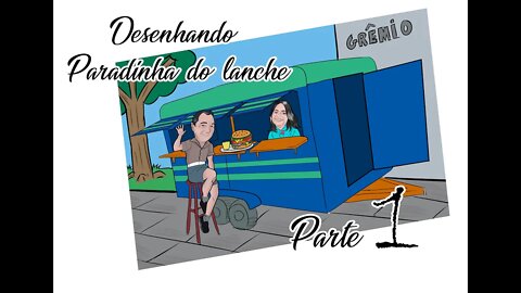 Desenhando Paradinha do lanche (Ibiara)