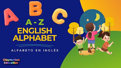 Learn the English alphabet with Claymation Education!