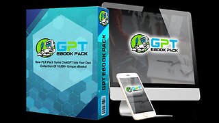 Brand New PLR Pack Turns ChatGPT Into Your Own Collection Of 10,000+ Unique EBooks!