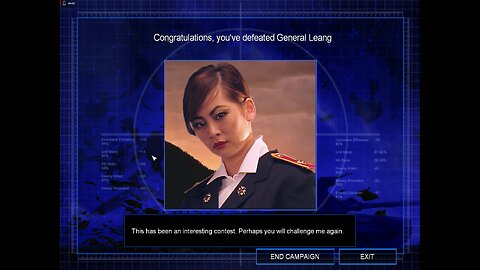Command and Conquer: Generals Zero Hour- Gen. Challenges- Final Gen. Leang- With Commentary