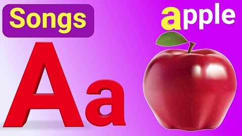 ABC Classic Song - Toddler Learning Video Songs | A for Apple | Nursery Rhymes for kids