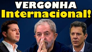 Lula passa vergonha INTERNACIONAL e afunda o Brasil a cada dia