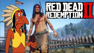 RED DEAD REDEMPTION 2 #30 - O Resgate do Pele Vermelha, Águia Voando ! ( Gameplay em Português BR )