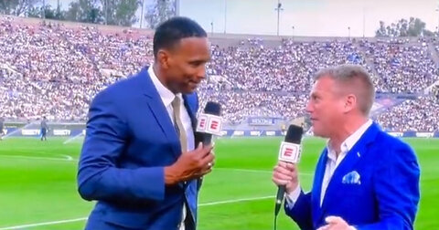 Distressing Moment ESPN's Shaka Hislop Faints Live on Air Before Milan V. Real Madrid Game