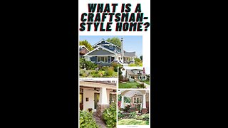 What are Craftsman-style homes?