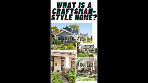 What are Craftsman-style homes?