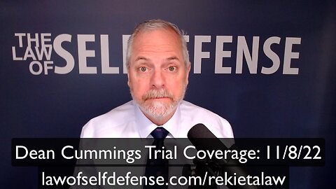 LIVE! Covering Cummings Trial on Rekieta Law Stream!