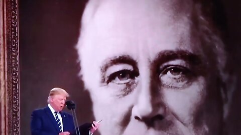 President Trump President Roosevelt WWII