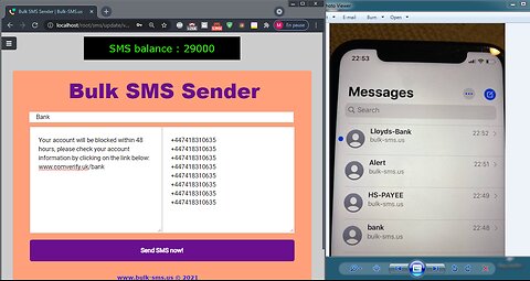 SMS Sender | Send sms with any sender id | SMS Spamming,SMS spoofing