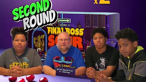 Final Boss Sour Level 3 Cranberry Review Second Round #finalboss #finalbosssour