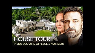 Jennifer Lopez & Ben Affleck - House Tour - $50 Million Bel Air Mansion & More