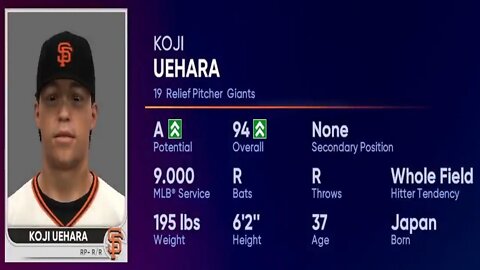 How To Create Koji Uehara MLB The Show 22