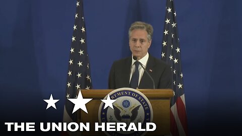 Secretary of State Blinken Holds a Press Conference in Rio de Janeiro