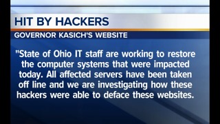 Ohio Department of Rehabilitation and Correction's website, along with other government sites hacked