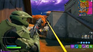 Master Chief becomes a farmer! / Fortnite