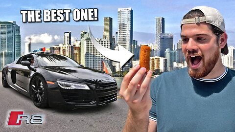 Looking for Miami’s BEST Croquetas in a Supercar!
