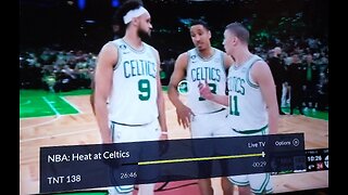 Celtics players standing beside each other with 9/11 on their jerseys 🤔