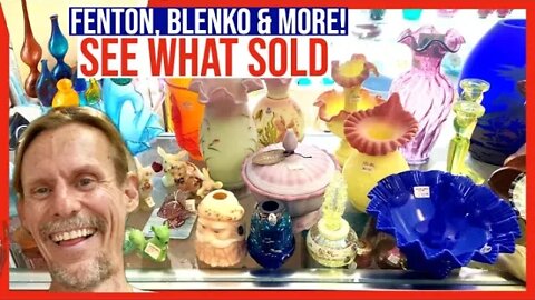 WHAT PRICES DID WE GET? | LIVE SALE AT FENTON GLASS CONVENTION!