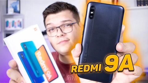 Olha ele! REDMI 9A - O XIAOMI MAIS BARATO DE 2020! VALE A PENA? Unboxing e Primeiras Impressões