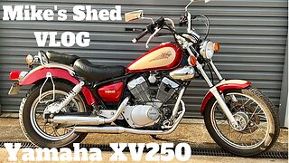 Mike's Shed VLOG 2 - Yamaha XV250 Restoration - Restoring Three Motorbikes