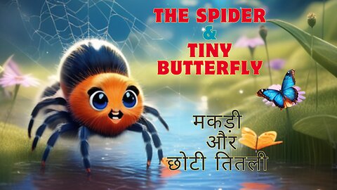 Spider & Butterfly ||Moral & motivatiional Bedtime Stories for Kids