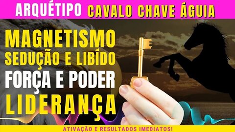 Combo Arquétipos Cavalo + chave mestra + águia